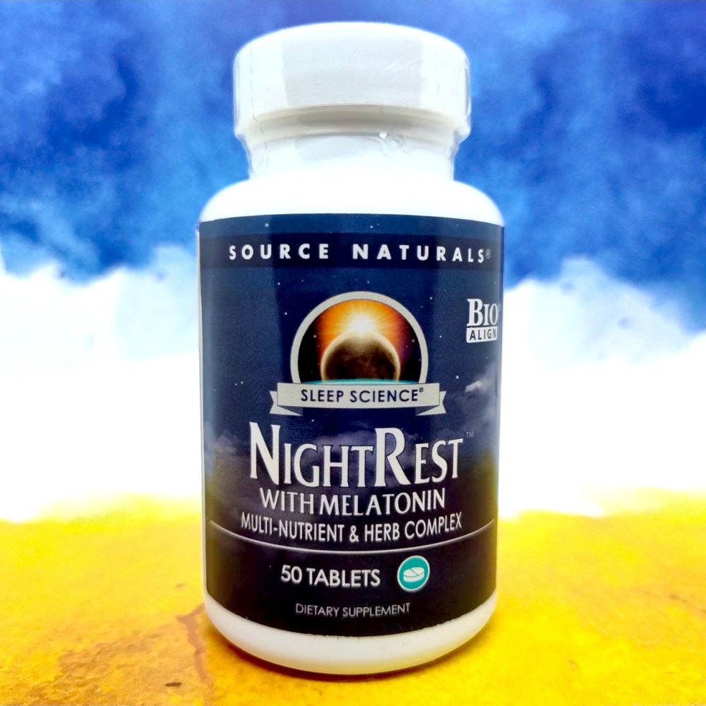 Source Naturals Sleep Science® NightRest™ with Melatonin