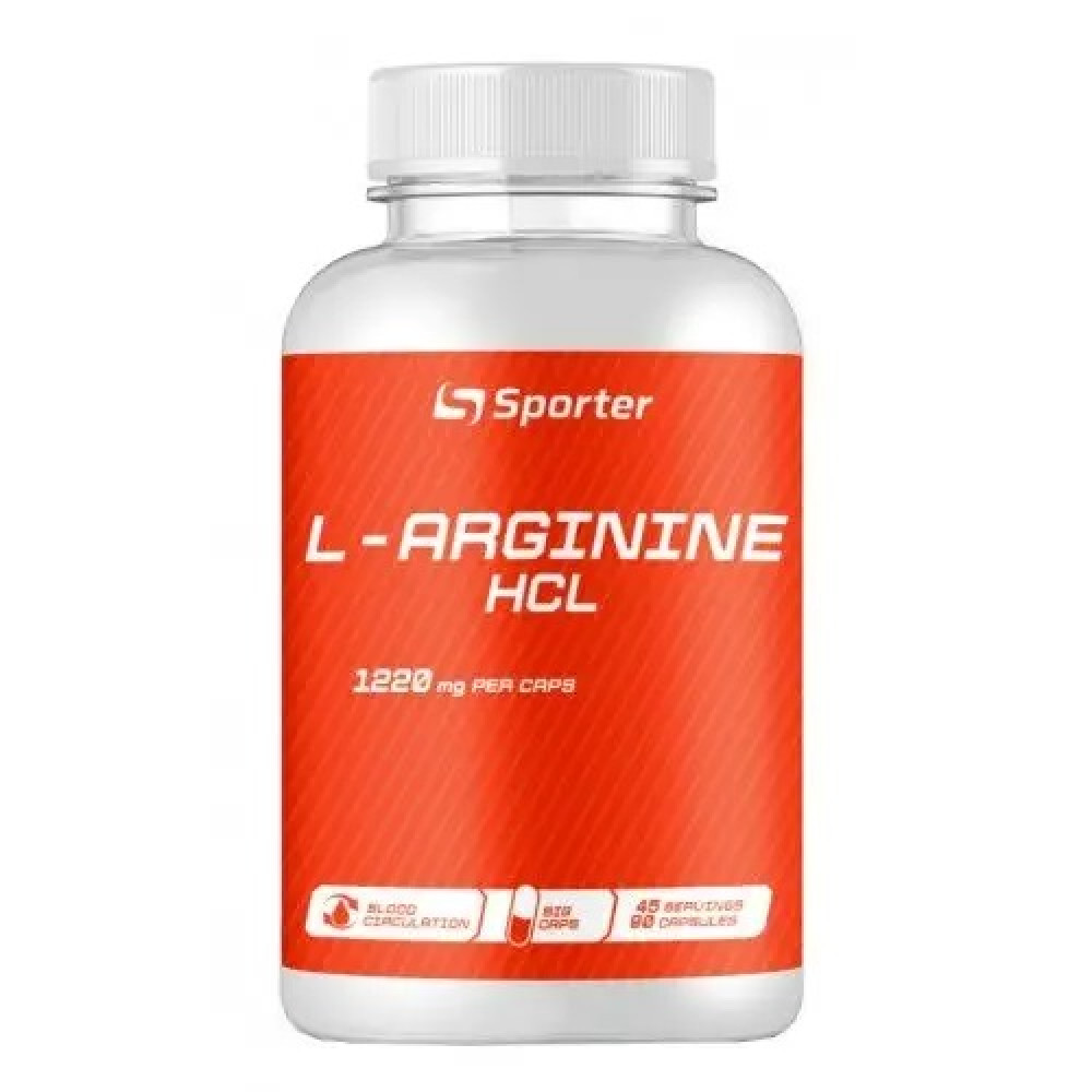 Sporter L-Arginine HCL 90 капсул