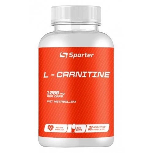 Фото Sporter L-carnitine 60 капсул