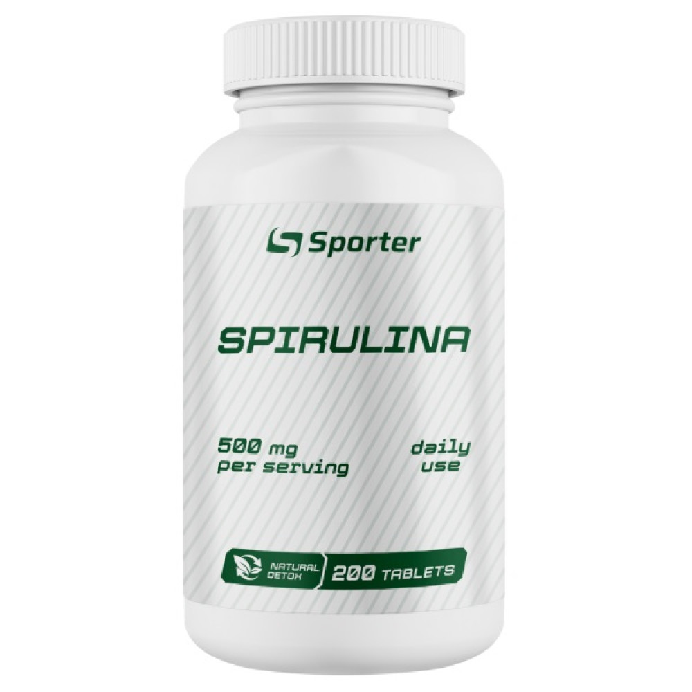 Sporter Spirulina 200 таблеток