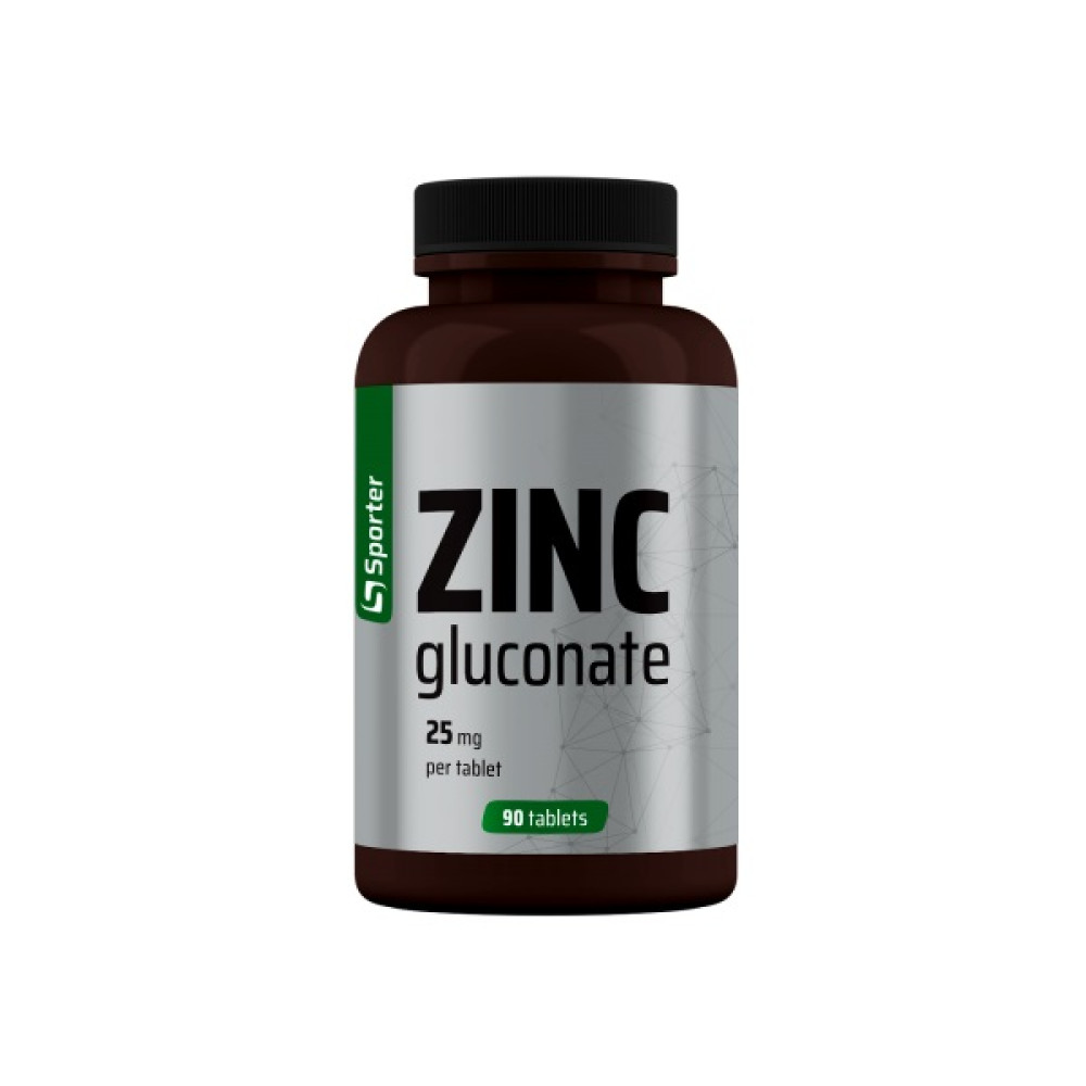 Sporter Zinc Gluconate 25 мг 90 таблеток