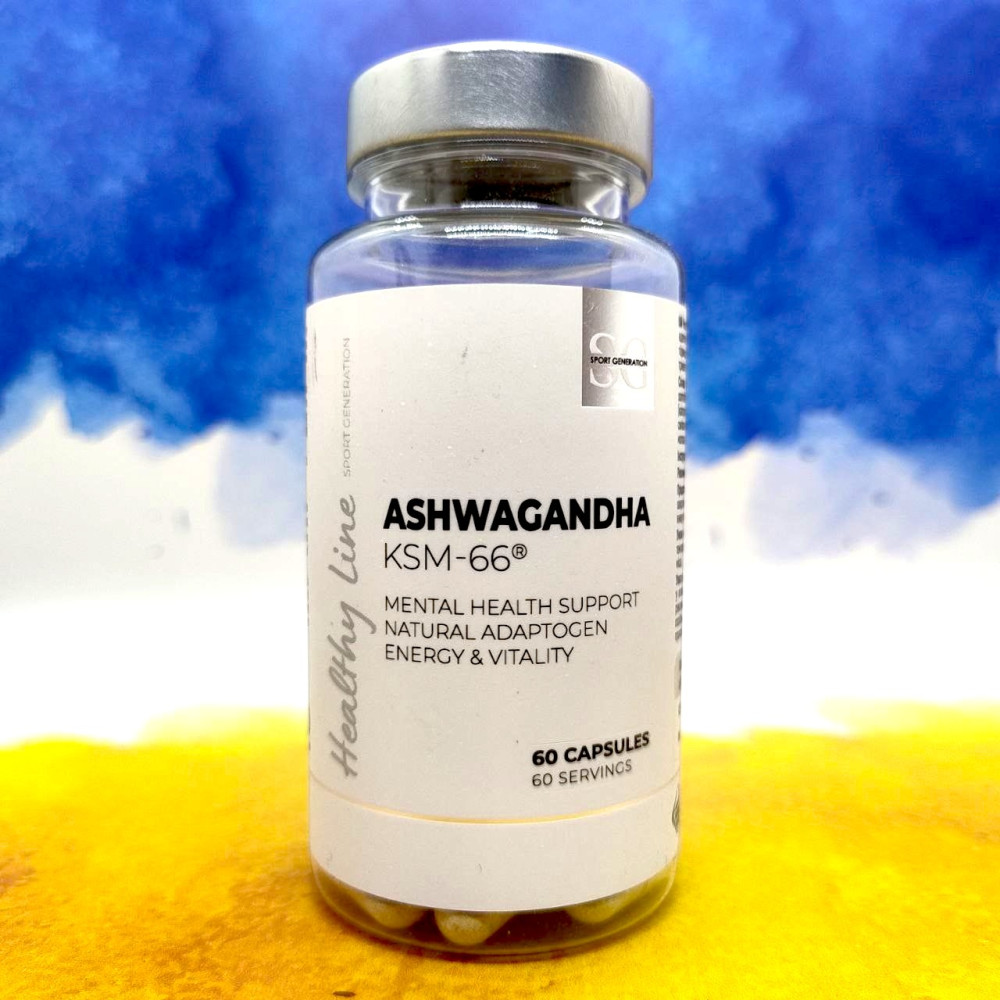 Sport Generation Ashwagandha KSM-66 60 капсул