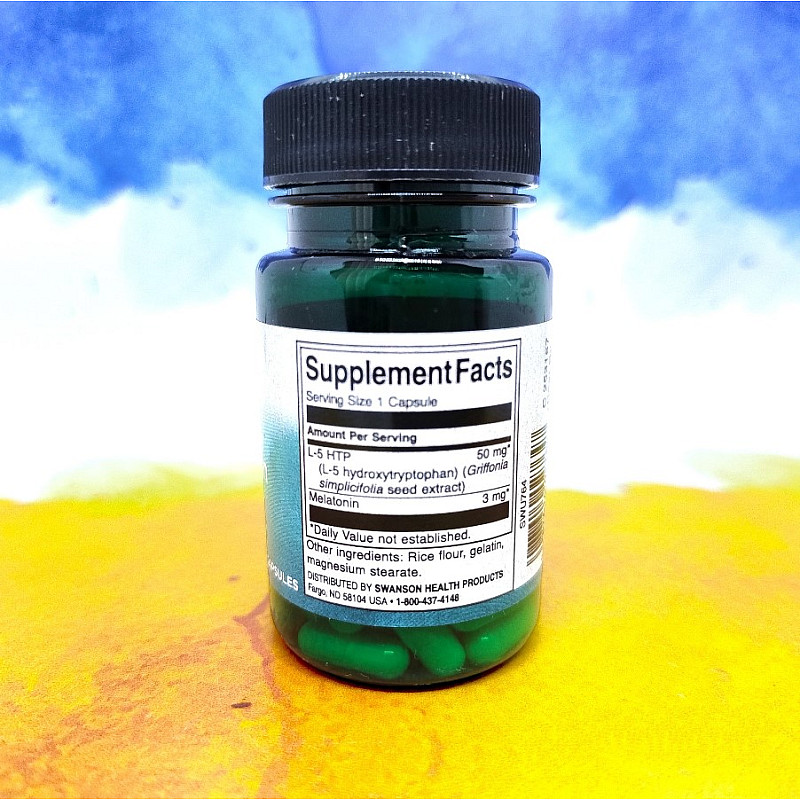 Swanson 5-HTP Melatonin