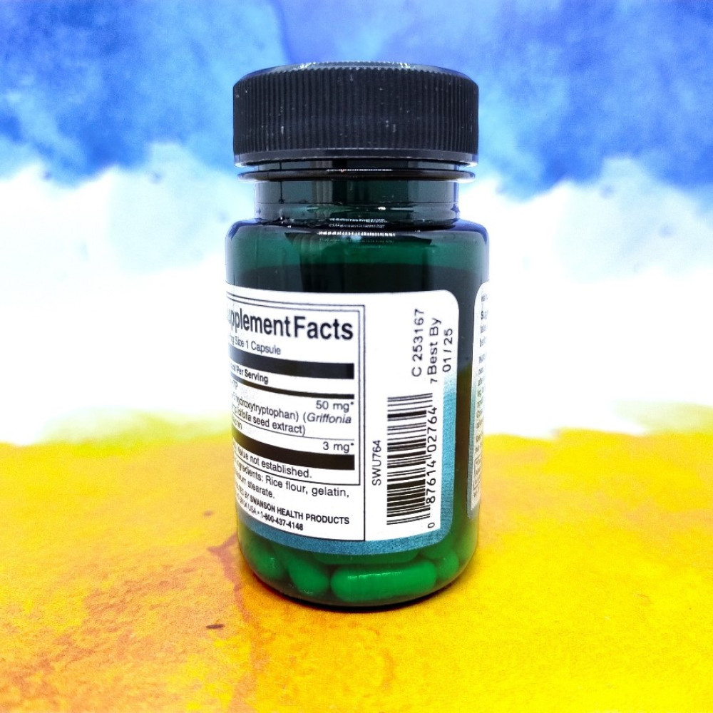 Swanson 5-HTP & Melatonin 30 капсул
