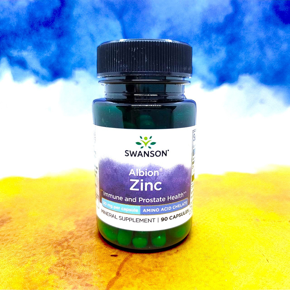 Swanson Albion Zinc 30 mg