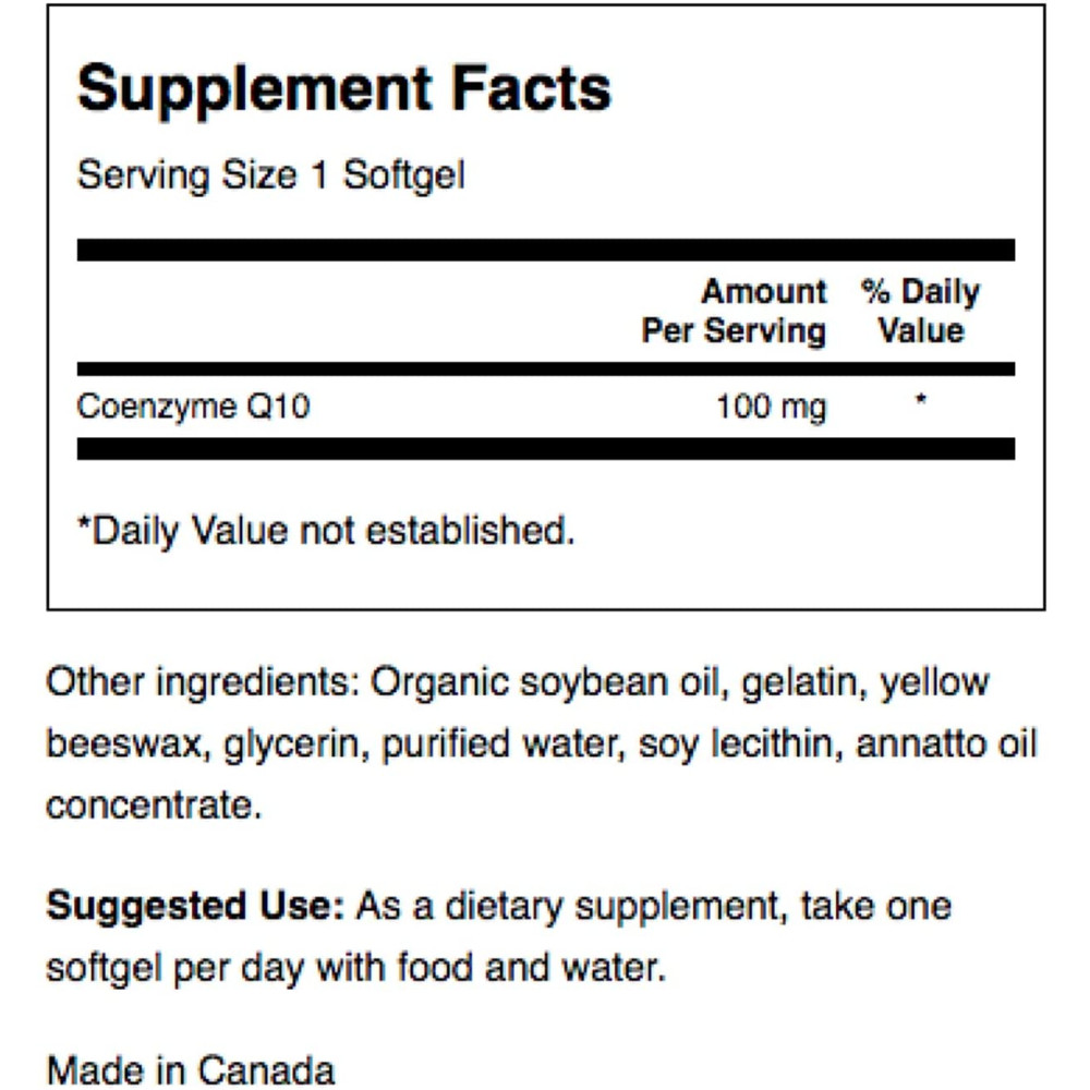 Swanson CoQ10 100 mg