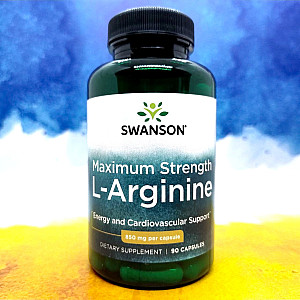 Swanson L-Arginine Maximum Strenght 850mg