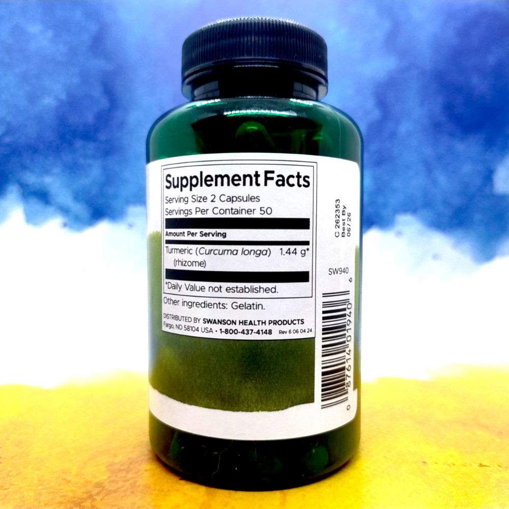 Swanson Turmeric 720 mg
