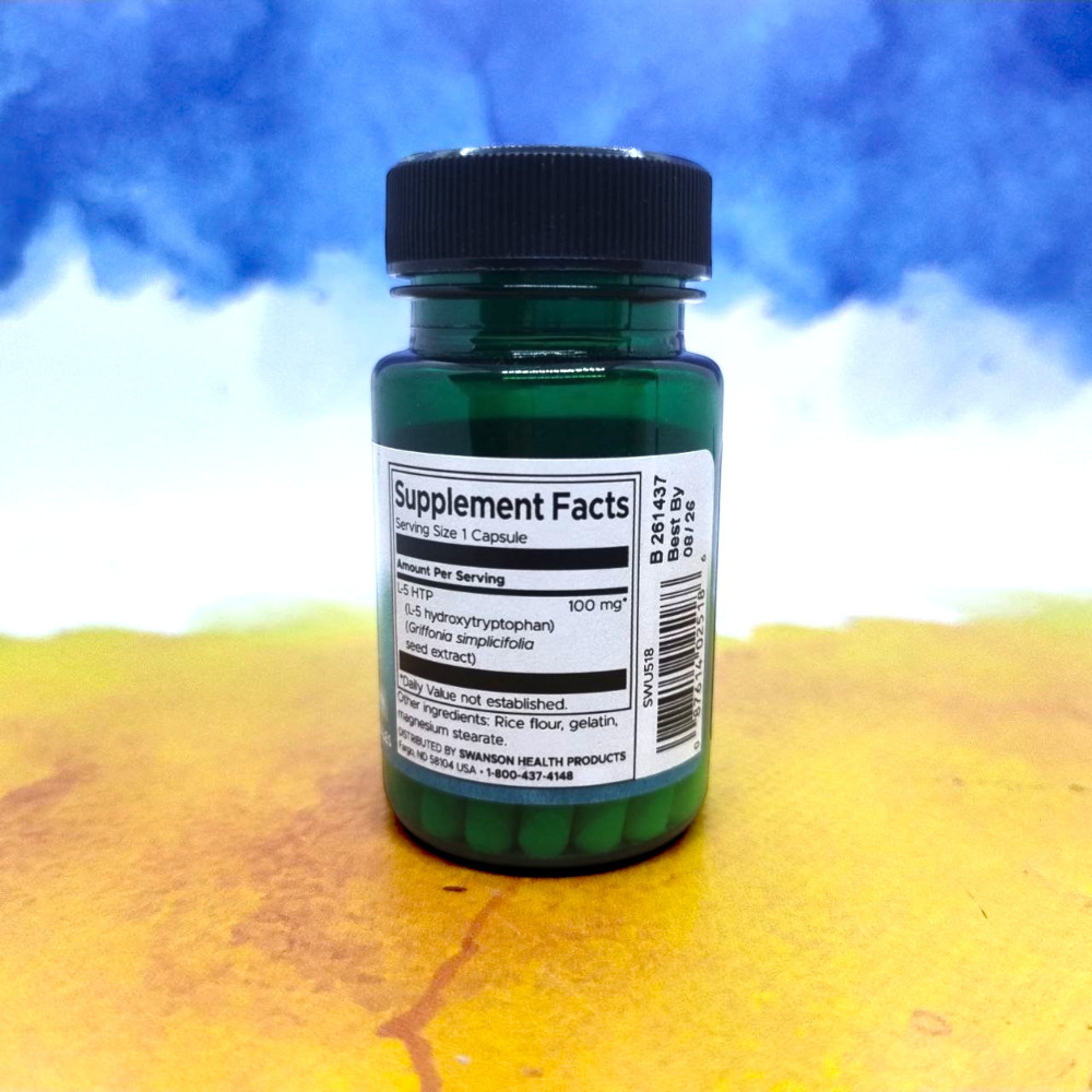 Swanson Ultra 5-HTP 100 mg 60 капсул