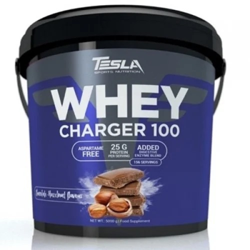 Tesla Whey Charger 100 5000 грам, Raspberry (малина)