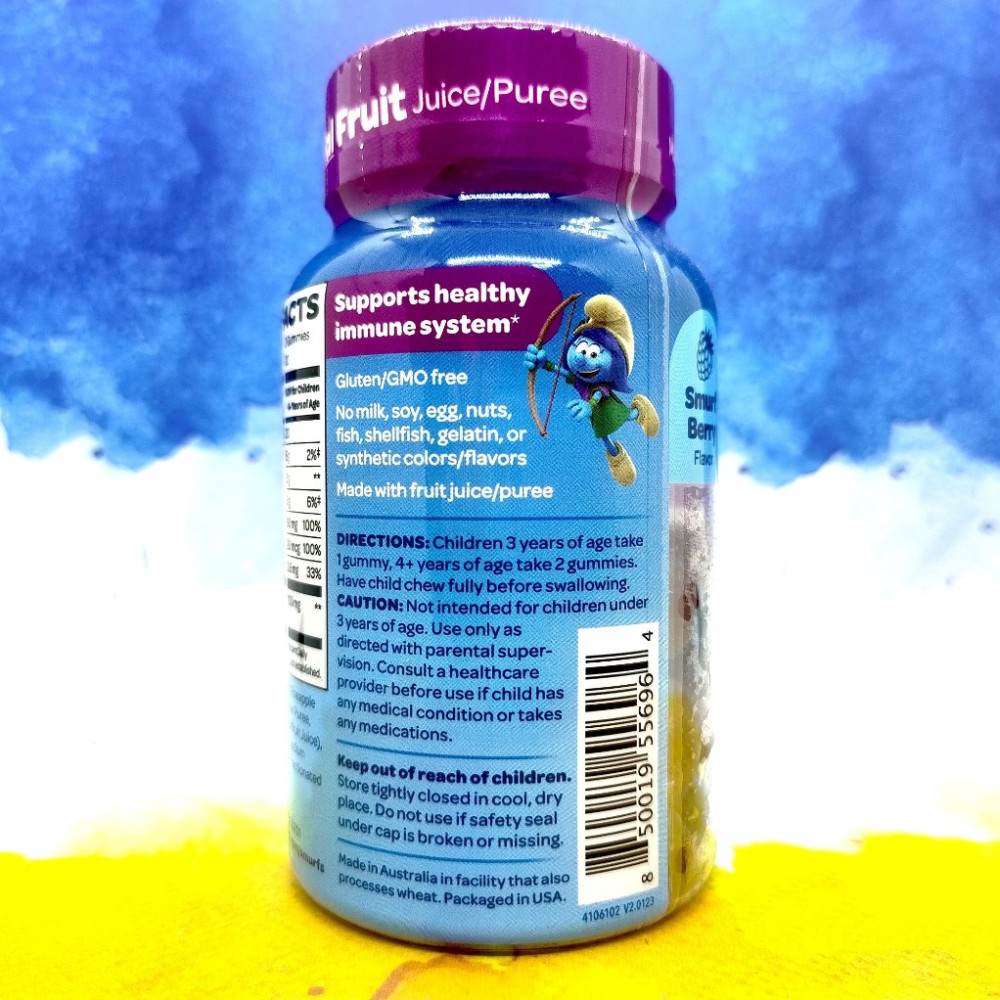 The Smurfs Kids Gummy Immune Defence 40 желейок