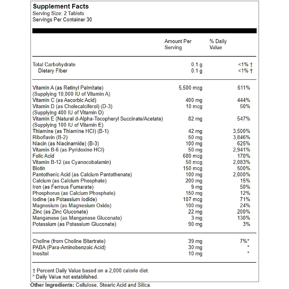 Thompson Teenplex Multivitamin