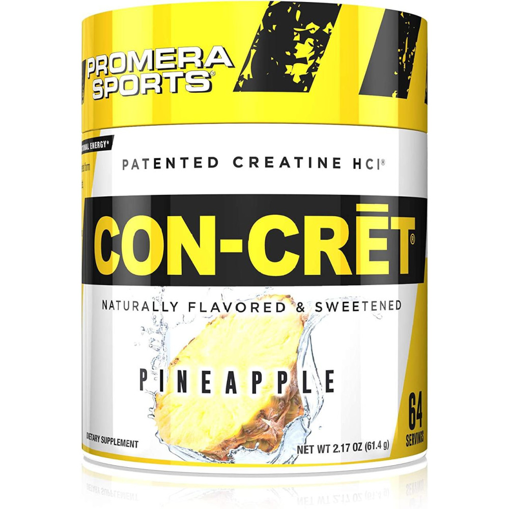 ProMera Sports CON-CRET Creatine HCL креатин гідрохлорид 60 порцій, Pineapple (ананас)