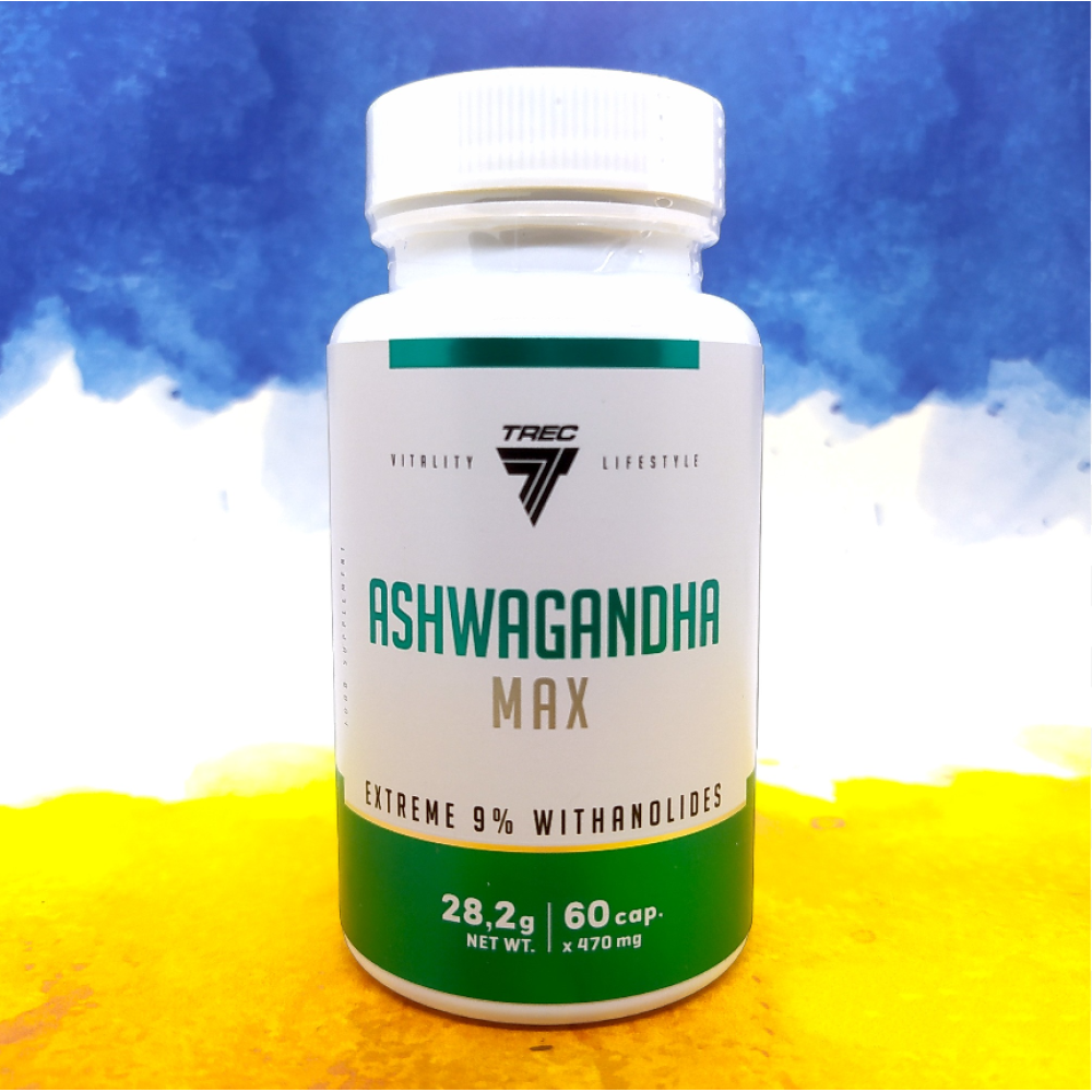 Trec Nutrition Ashwagandha MAX 60 капсул