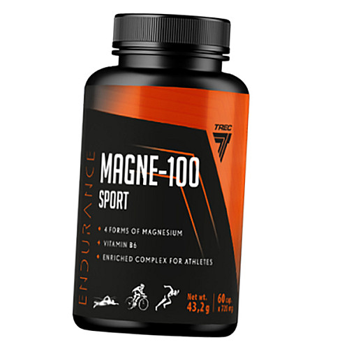 Фото Trec Nutrition Magne 100 Sport 60 капсул
