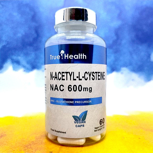Фото True Health N-Acetyl-L-Cysteine NAC 600 мг 60 капсул