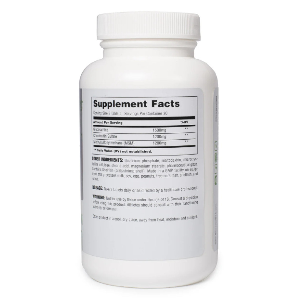 Universal Nutrition Glucosamine Chondroitin MSM 90 таблеток