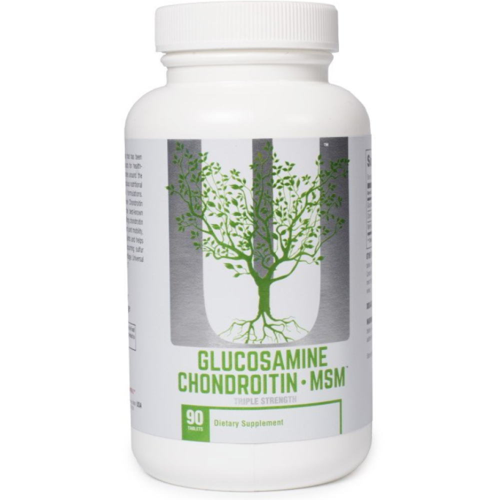 Universal Nutrition Glucosamine Chondroitin MSM 90 таблеток
