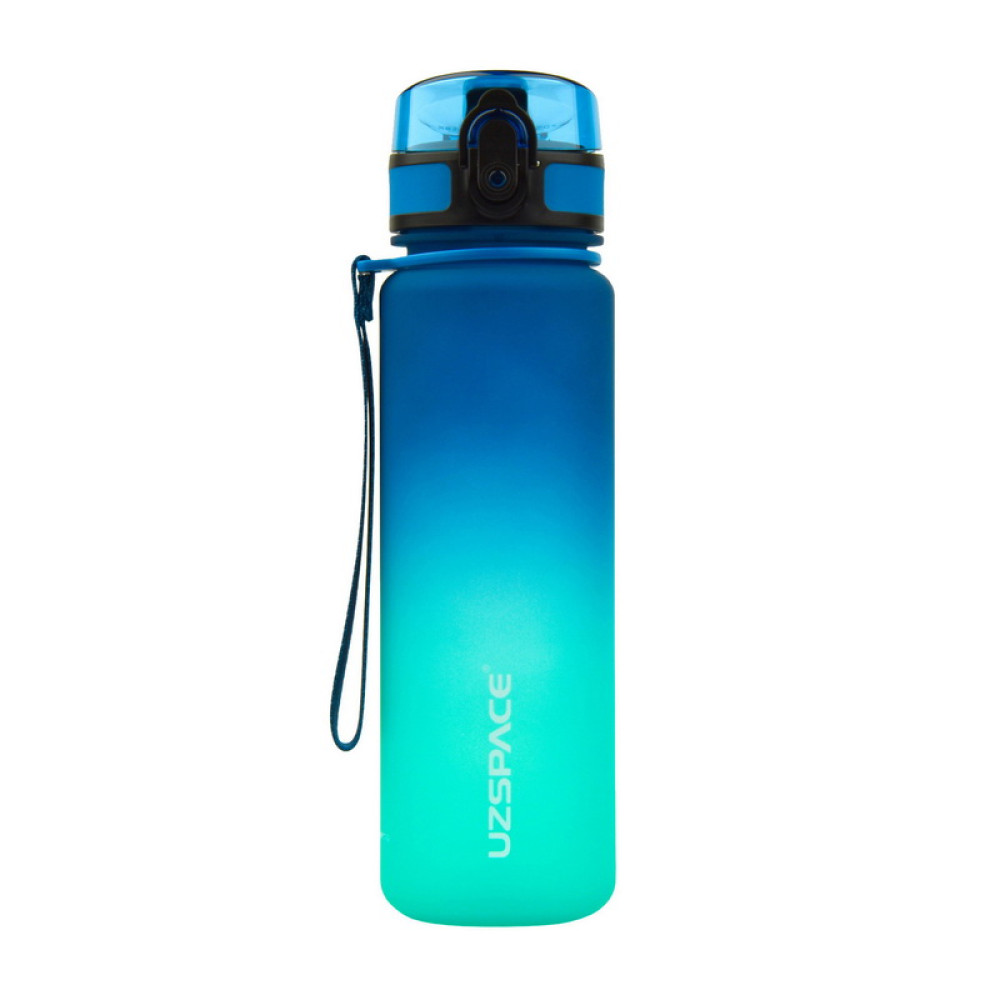 Uzspace Gradient Waterbottle 1500 мл, Зеленувато-блакитний (teal)