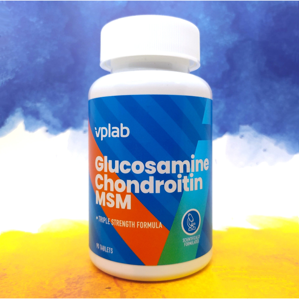 VP Lab Glucosamine Chondroitin MSM 90 таблеток