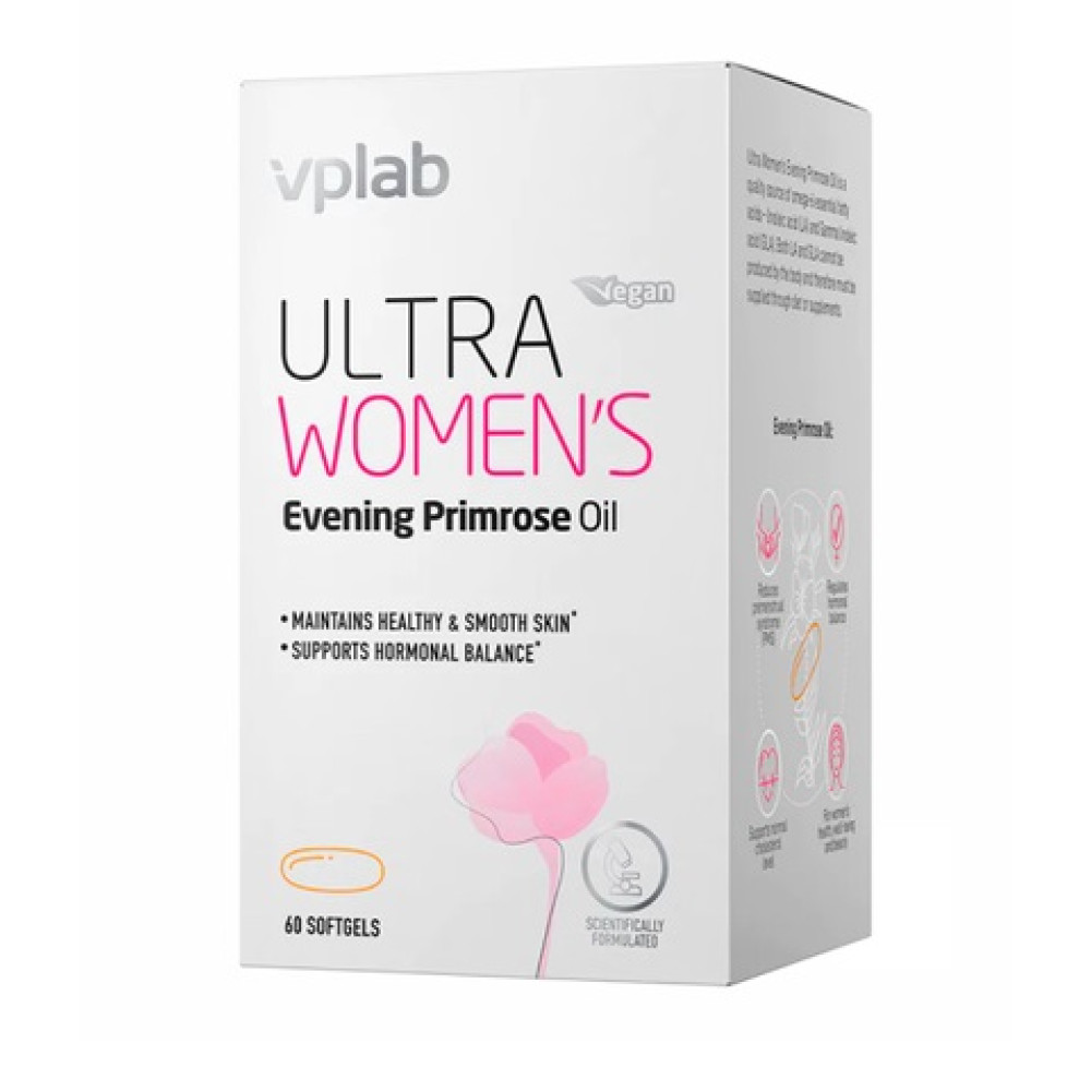 VpLab Ultra Women's Evening Primrose Oil 60 капсул