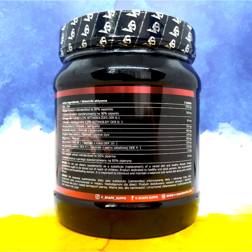V-Shape Supps Test Bull