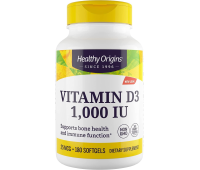 Healthy Origins Vitamin D3 1000 МЕ