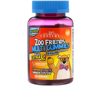 21st Century Zoo Friends Multi Gummies Plus Extra C