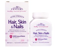 21st Century Hair Skin & Nails Extra Strength