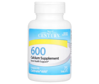 21st Century Calcium Supplement 600