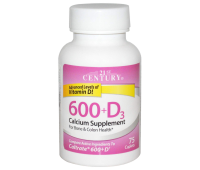 21st Century 600D3 Calcium Supplement