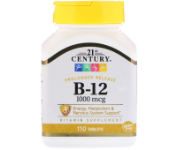 21st Century B-12 Prolonged Release 1000 mcg