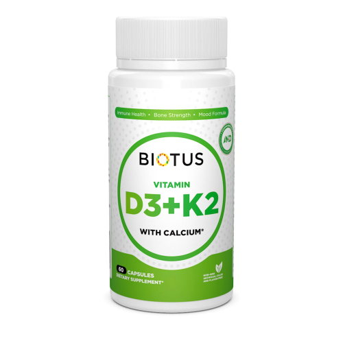 Фото Biotus Vitamin D3 + K2 with Calcium