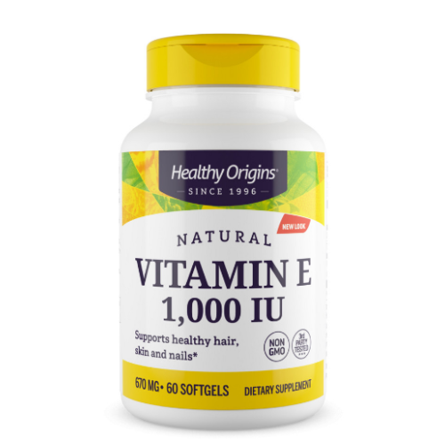 Фото Healthy Origins Vitamin E 1000 IU 60 софт капсул