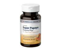 American Health 23104 Super Papaya Enzyme Plus Chewable