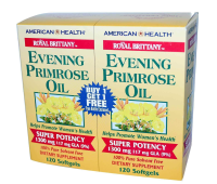 American Health Royal Brittany Evening Primrose Oil 1300 mg 2 Bottles