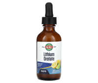 KAL Lithium Orotate Drops Lemon Lime