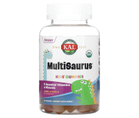 KAL Kids Multisaurus Gummies Lemon Orange & Strawberry