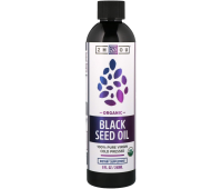 Zhou Nutrition Organic 100% Pure Virgin Black Seed Oil Cold Pressed