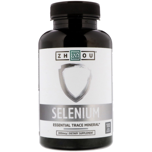 Фото Zhou Nutrition Selenium Essential Trace Mineral 200 mcg