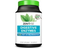 Zenwise Health Daily Digestive Enzymes with Prebiotics + Probiot