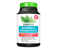 Zenwise Health Women's Probiotic Plus 10 Digestive Enzymes