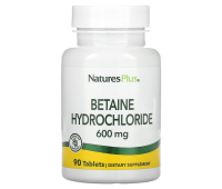 Natures Plus Betaine Hydrochloride 600 mg