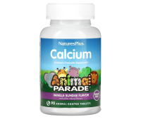 NaturesPlus Animal Parade Calcium Children’s Chewable Sundae Sug