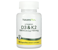 NaturesPlus Vitamin D3 & K2