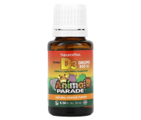 NaturesPlus Animal Parade Vitamin D3 Drops 400 IU