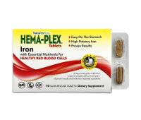 NaturesPlus HemaPlex Iron with Essential Nutrients for Healthy R