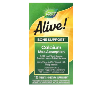 Natures Way Alive! Calcium Max Absorption Bone Formula