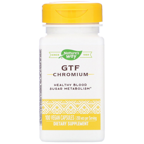 Фото Nature's Way GTF Chromium 200 mcg