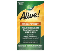  Nature's Way Alive!® Max6 Potency Adult Complete Multivitamin N